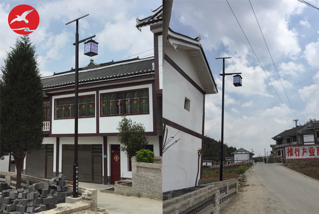 貴州省畢節(jié)市黔西縣林泉鎮(zhèn)特色太陽(yáng)能路燈