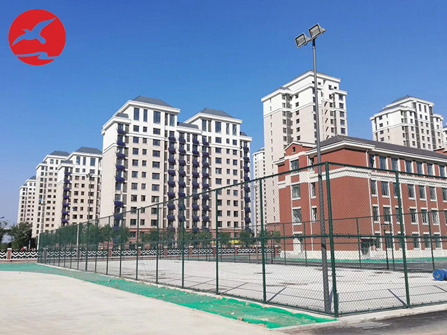 天津市學(xué)校球場燈庭院燈工程案例
